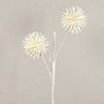 Allium artificial CHIRARA, blanco, 95cm, Ø10cm