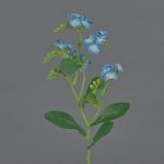 Rama de nomeolvides artificial ESTHER, azul claro, 35cm, Ø2cm