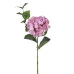 Hortensia flor artificial ASUKA, lila, 80cm, Ø15cm
