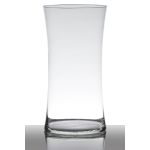 Florero DENNY de vidrio, transparente, 30cm, Ø15cm