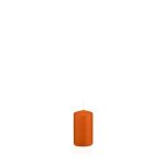 Vela de farol MAEVA, pilar, naranja, 10cm, Ø5cm, 23h - Made in Germany