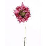 Girasol artificial JANIKA rosa, 60cm, Ø12cm