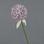 Allium artificial DURBAN, violeta claro, 70cm