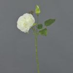 Rosa de plástico CESCA, crema, 40cm