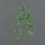 Rama artificial de eucalipto COBAR con flores, zonas resguardadas, verde, 65cm