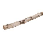 Decoración natural tronco de madera de abedul CALAM, natural, 150 cm, Ø 4 cm