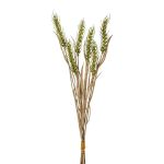 Ramo de trigo artificial TILPA con espigas, verde, 50 cm