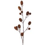 Rama de abeto artificial TEGMEN con piñas de abeto, marrón, 100cm