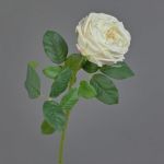 Rosa centifolia sintética CATINCA, crema, 60cm
