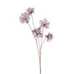 Cosmos artificial FJELLA, metálico-morada, 70cm