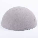 Media bola de espuma YERAY para flores artificiales, gris, 13cm, Ø25cm