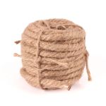 Cinta de yute KALF, natural, 9m, Ø1cm