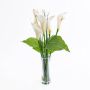 Calas artificiales MONNJA, blanco, 65cm, Ø30cm