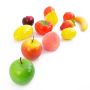 Conjunto de frutas de plástico FIDAN, de colores, 5-8cm