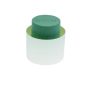OASIS® Espuma húmeda cilindro en bandeja de compuesto de papel, verde-crema, 9 cm, Ø 11 cm