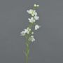 Rama de campanilla artificial GISELA, blanco, 65cm, Ø5cm