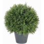 Seto ciprés artificial SIMONA, macetero, verde, 40cm, Ø30cm