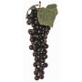 Racimo de uvas artificial CANDELA, azul, 30cm, Ø10cm