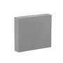 OASIS® Placa de espuma para flores artificiales, gris, 29 x 25 x 6 cm