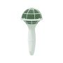 OASIS® Espuma húmeda para ramos de novia con mango de plástico, rejilla, verde, Ø 8 cm