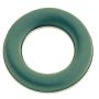 OASIS® Masa ideal para flores secas Ring en bandeja de compuesto de papel, verde, 4 cm, Ø30 cm