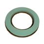 OASIS® Espuma húmeda Corona, espuma pulida firme, para flores secas/frescas, bandeja de papel reciclado Biolit, verde, 5,5cm, Ø39cm
