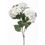 Rama artificial de hortensia SWINER, blanco, 100 cm