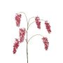 Rama artificial de glicinia RAPALLO con flores, fucsia, 100 cm, Ø 9 cm