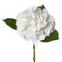 Flor artificial hortensia KLUVT, blanca, 50 cm