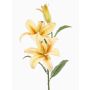 Lirio tigre artificial KRAWEL, Eco Collection, amarillo, 85 cm