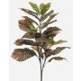 Planta artificial Croton ISKANDAR sobre varilla, multicolor, 70 cm
