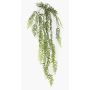 Planta artificial helecho ZALGEN en varilla, raíces, colgante, verde, 150 cm