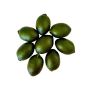 Fruta decorativa 8x Limequat POLASY, verde oscuro, 4,5cm, Ø2,8-3,2cm