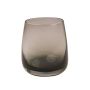 Vaso para zumo EDELMIRA, gris-transparente, 9,5 cm, Ø 8,5 cm