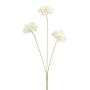 Rama artificial de clavel VILJA, color crema, 50 cm