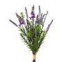 Ramo de flores artificiales de lavanda CURBA, lila, 35 cm