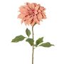 Dalia artificial PHILLIPPA, Eco Collection, rosa viejo, 65 cm, Ø 15 cm