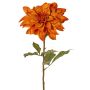 Dalia artificial PHILLIPPA, Eco Collection, naranja-amarillo, 65 cm, Ø 15 cm