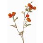 Rama artificial de col rosa LORRAINE, Eco Collection, naranja-amarillo, 60cm, Ø3cm