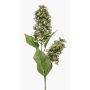 Rama artificial de hortensia XELMAR, verde-lila, 75 cm