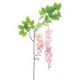 Rama artificial de glicinia LIANMU, malva, 140 cm