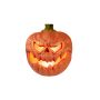Calabaza para decoración de Halloween FLANKY, naranja, LED, 18x16x19,5cm