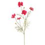 Ramita de calceolaria artificial PONGAU, fucsia, 70cm, Ø5-7cm