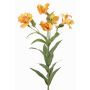Rama decorativa de alstroemeria AUBERTA, naranja-amarillo, 75cm, Ø6cm
