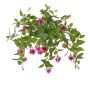 Fucsia artificial KROUSIA, rama, rosa-violeta, 30 cm, Ø 5 cm