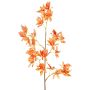 Rama de orquídea Odontoglossum artificial BELANIA, amarillo naranja, 75 cm