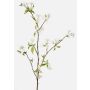 Rama decorativa de peral CLIVE, flores, blanco, 115cm