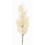 Rama decorativa de RADERAS con flores, crema, 70cm, Ø10cm