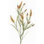 Rama decorativa de trébol artificial EUTIN con flores, naranja-verde, 80cm, Ø1,5-2cm