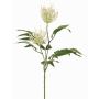 Rama de plantas artificiales de roble silvestre VULKINTA con flores, blanco-verde, 75cm, Ø9-11cm